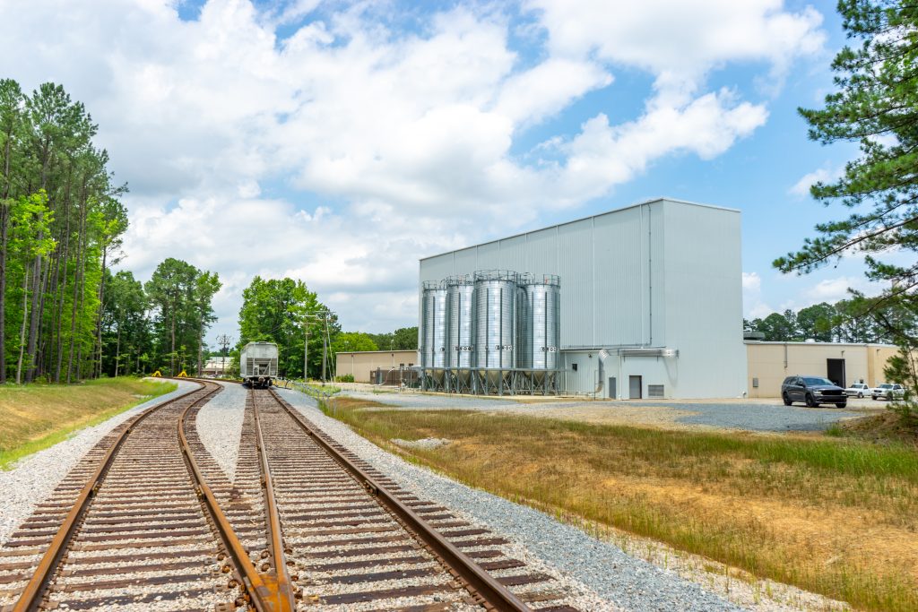 Rail Spur Completed for JBB Packaging Halifax County Economic
